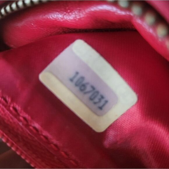 Chanel Red Leather CrossBody Round Oval Mini Small Camera Tassel Bag Purse VTG - Picture 11 of 16
